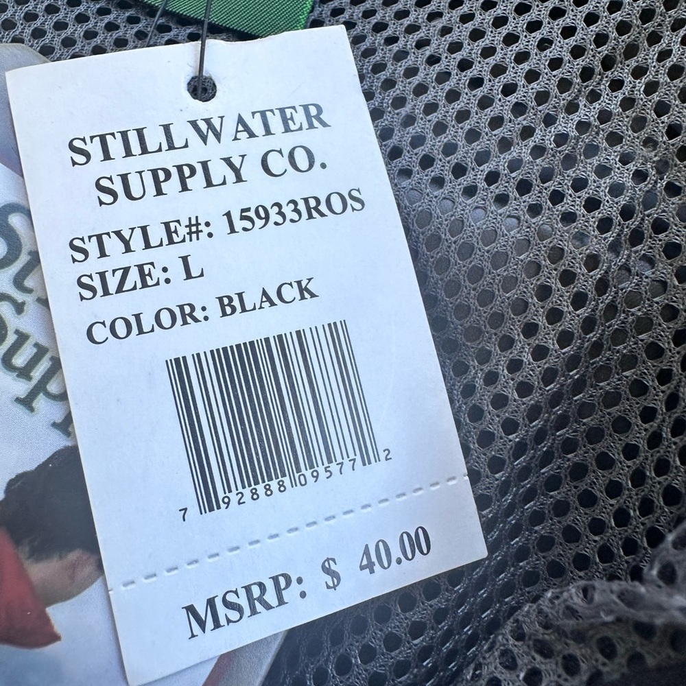 Stillwater Supply Co men’s black full zip jacket size L - Picture 4 of 11